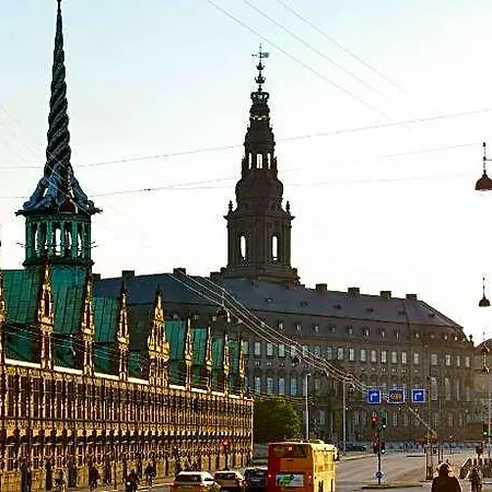 Apartament Fantastic Bright With A Balcony In The Heart Of Kopenhaga