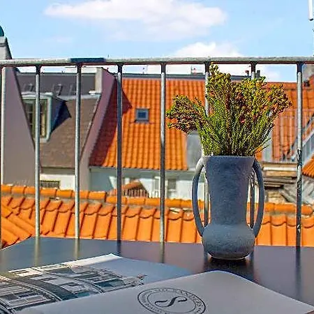 Fantastic Bright With A Balcony In The Heart Of Kodaň